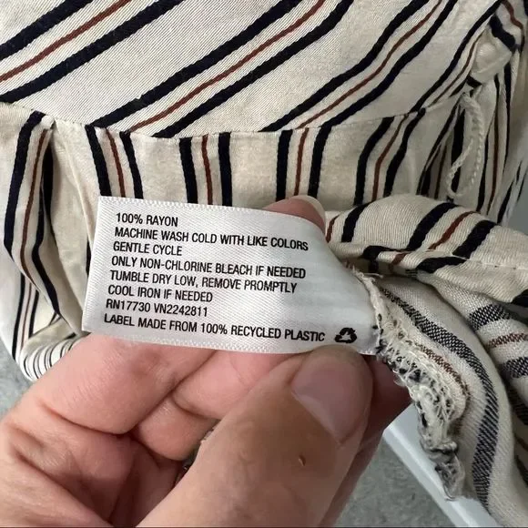 A New Day Striped Mini Sun Dress - Picture 11 of 12